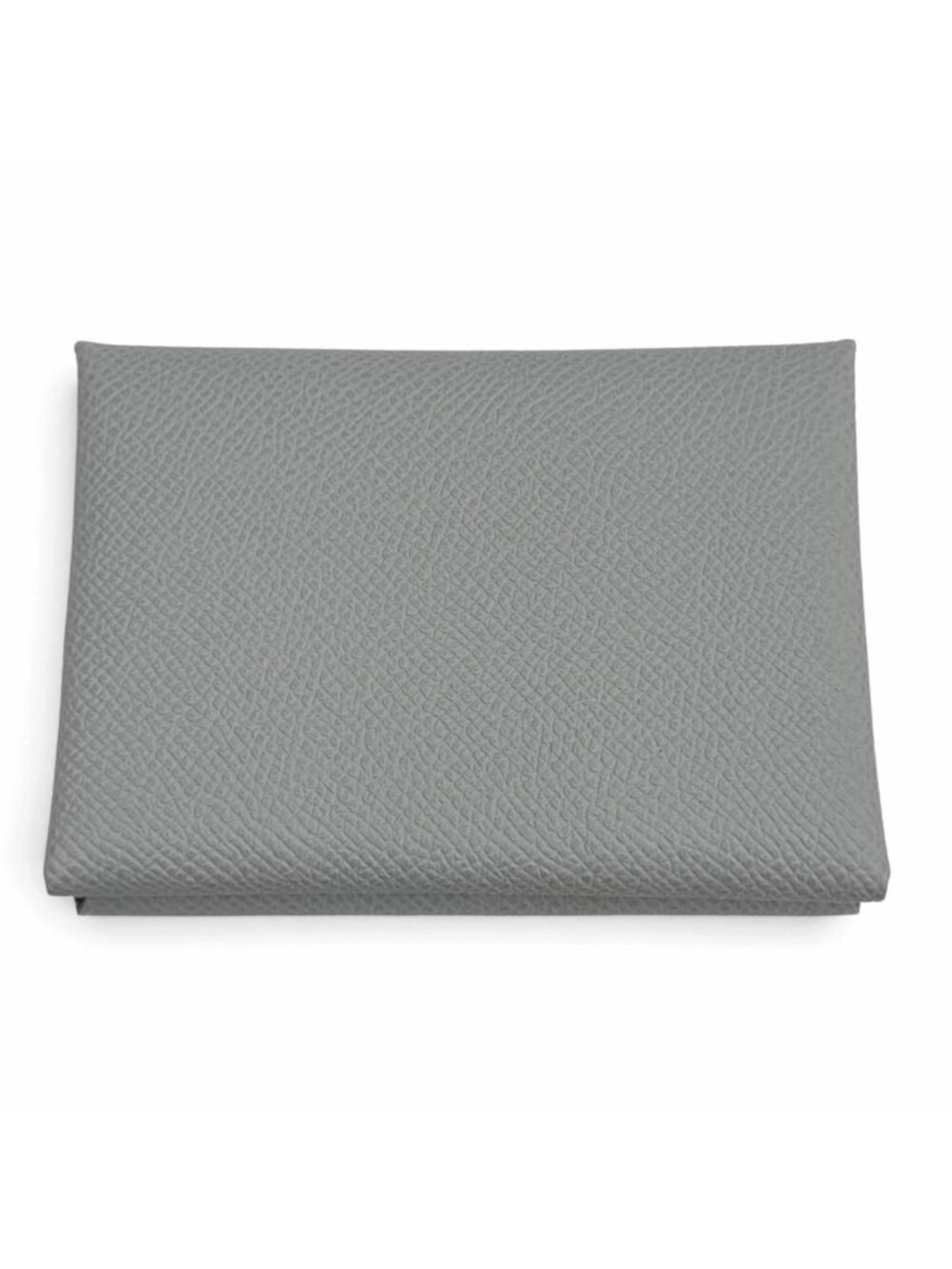Hermes Calvi Duo Gray Pantin Veau Epsom Sellier Bifold Wallet